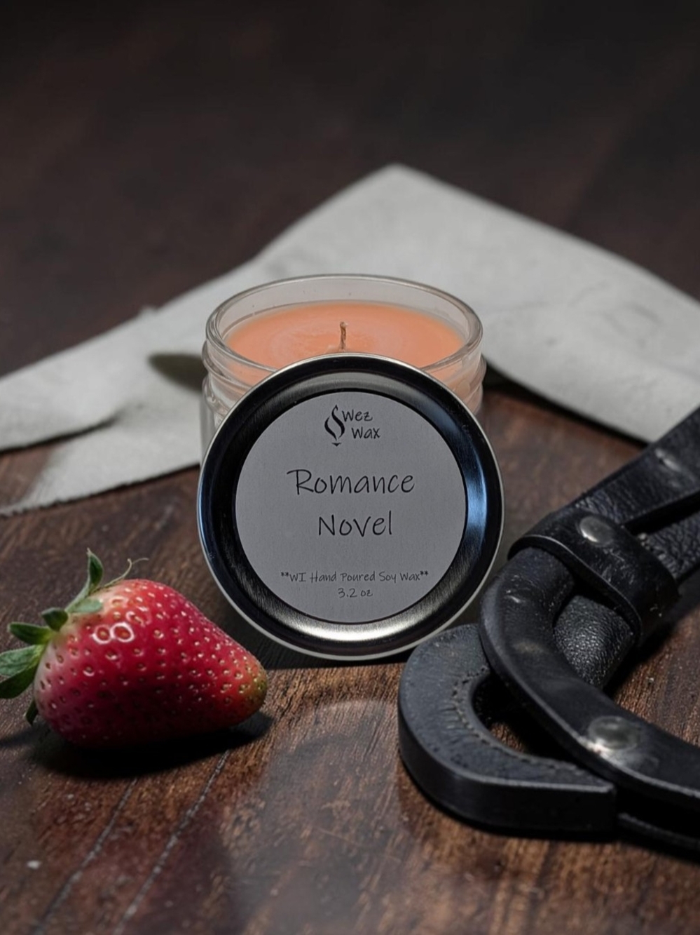 Romance Novel 8 Ounce Candle